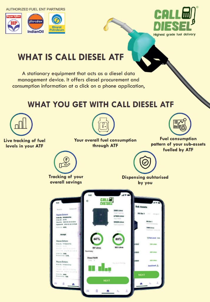 What is Call Diesel ATF — diesel data management device with live tracking and consumption insights